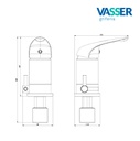 KASSIA Monocomando BIDET - VASSER