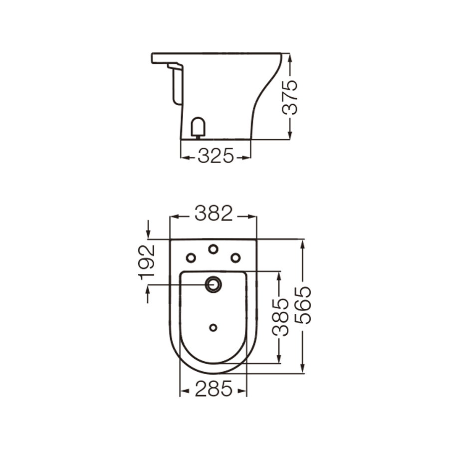 FERRUM VENETO - BIDET 3AG