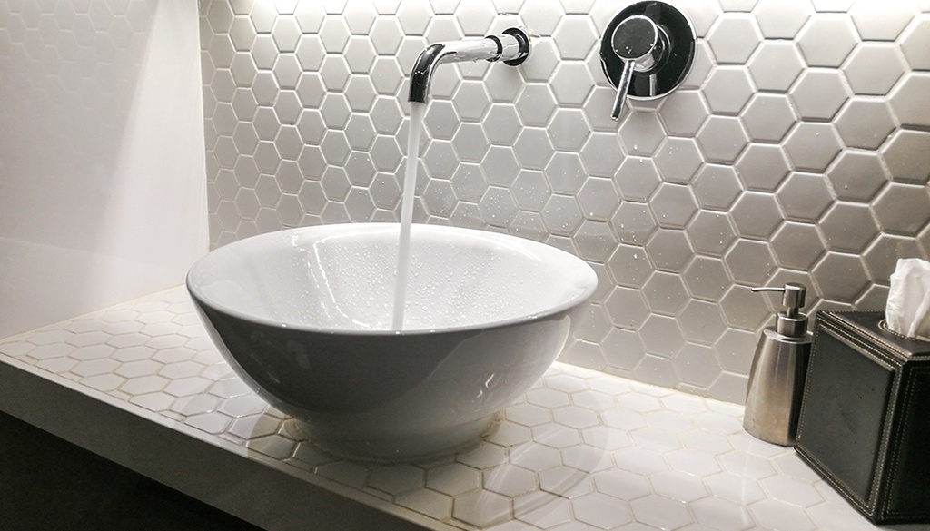 MOSAICO HEXA BLANCO - 26x30 - PIU