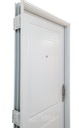 Puerta FLORENCIA (19) L INVERTIDA -80cm - Blanca - Izquierda - Linea LUJAN