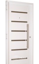 Puerta Antibarreta VERONA (50) -80cm - Blanca - Izquierda - Linea PREMIUM