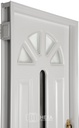 Puerta NOVA SOL (31) -80cm - Blanca - Izquierda - Linea PAVIR