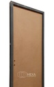 Puerta MDF 60cm Derecha Marco Chapa 6,5cm  - ECOABERTURAS