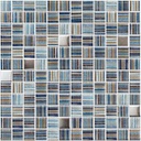 MOSAICO GABARDINA BLUE - 30x30 - PIU