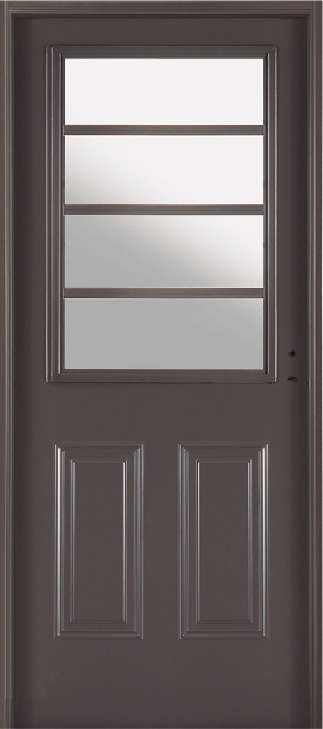 Puerta PRESTA Mod. 3751 - 80cm - GRAFITO - Izquierda