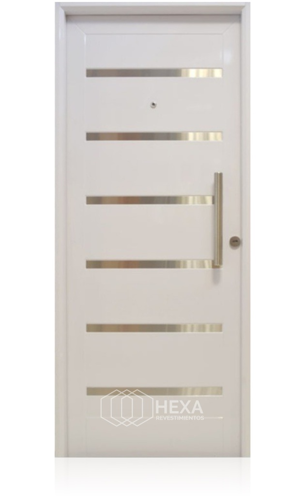 Puerta VERONA (50) -80cm - Blanca - Izquierda - Linea PAVIR