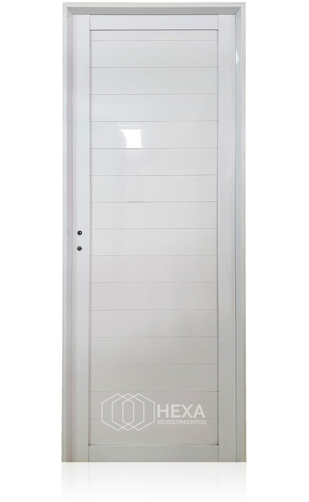 HFA PUERTA ALUMINIO TUBULAR 36mm - CIEGA - 80cm - Derecha