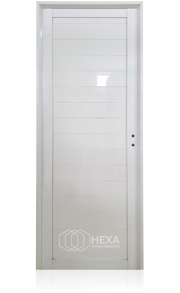 HFA PUERTA ALUMINIO TUBULAR 36mm - CIEGA - 80cm - Izquierda