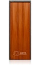 Puerta CEDRO Australiano 60cm Izquierda Marco Chapa 6,5cm  - ECOABERTURAS