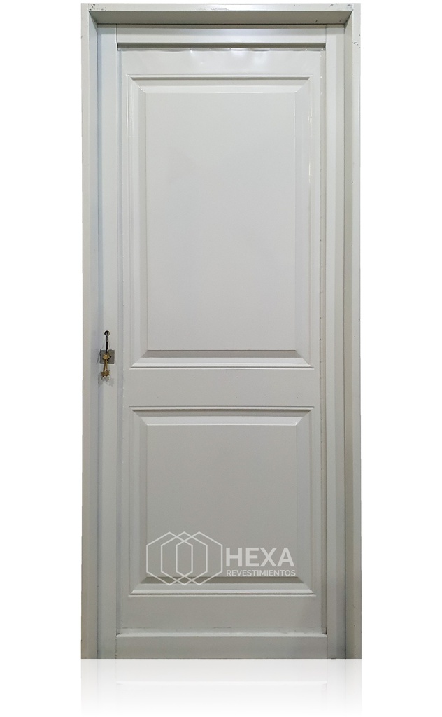 Puerta de Chapa Simple IRIS Blanco 80cm Derecha