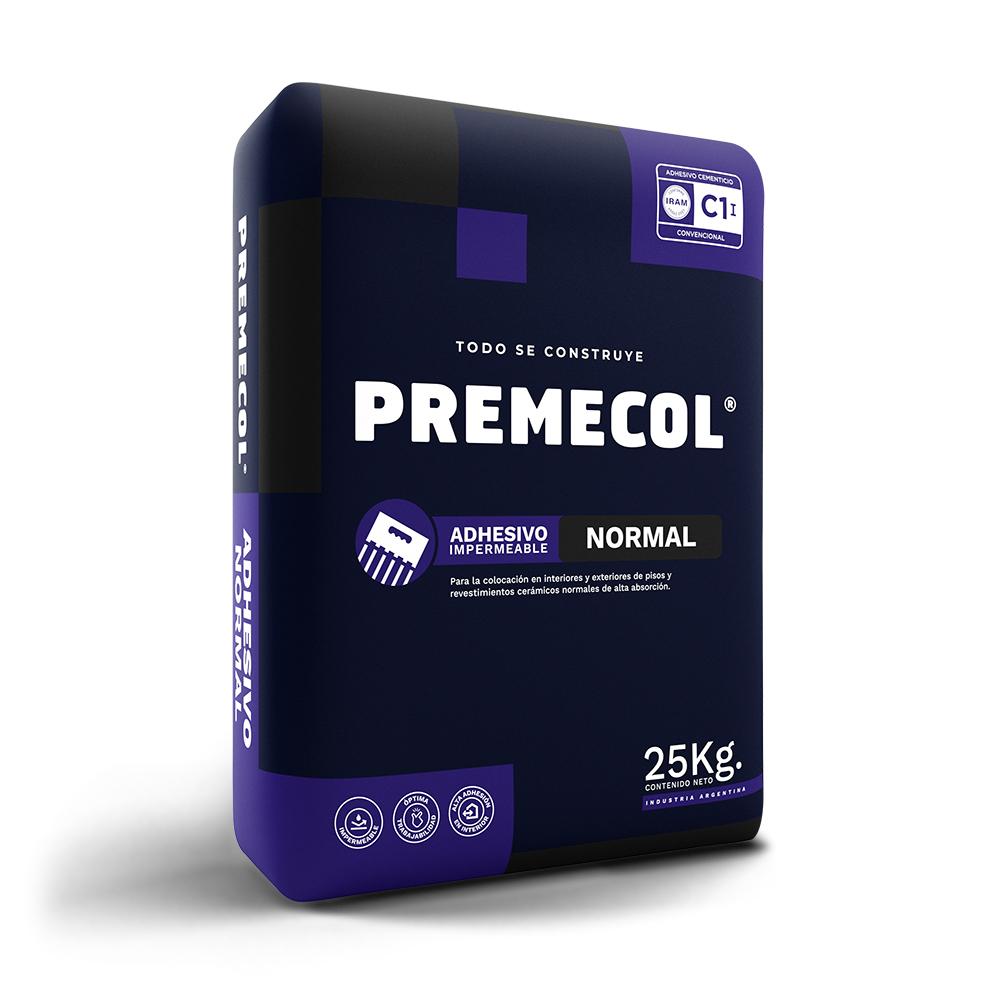 ADHESIVO IMPERMEABLE NORMAL x 25 kg - PREMECOL