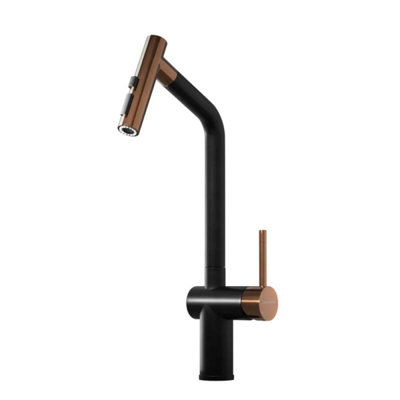GIFERIA COCINA GLOW GOLD + BLACK  - Griferias - JOHNSON