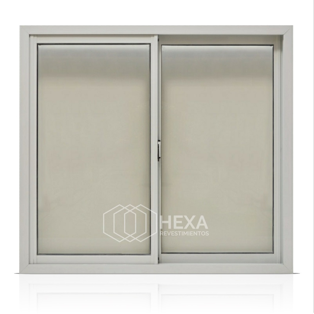 VENTANA CORREDIZA 120x110 VIDRIO ENTERO 