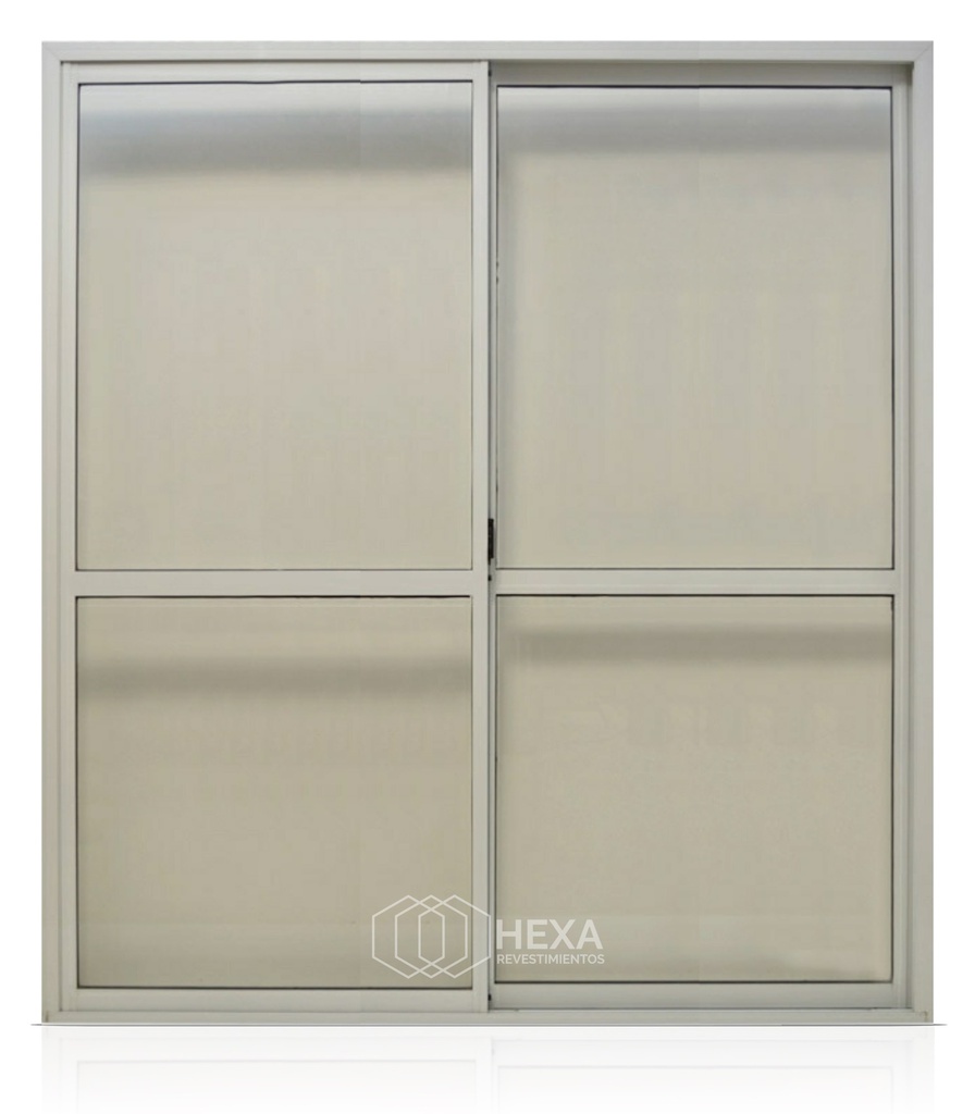 VENTANA CORREDIZA 180x200 VIDRIO ENTERO c/Umbral