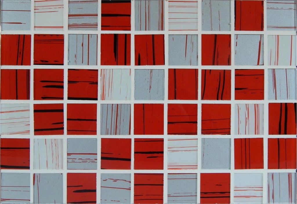 MALLA 20X30 ROSSO ARGENTO - I-COLORI 3X3