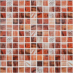 [MOSPLMATRO30030] MOSAICO MATERIA ROJO - 30x30 - PIU