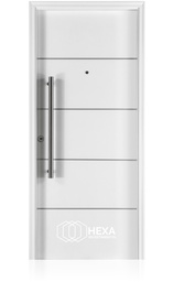 [7791097869122] Puerta PRIMMA PLUS Mod. 1783 - 80cm - BLANCO - Derecha