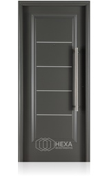 [7791097869337] Puerta PRIMMA PLUS Mod. 1709 - 80cm - GRAFITO - Izquierda