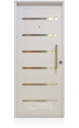 [00050080BI] Puerta VERONA (50) -80cm - Blanca - Izquierda - Linea PAVIR