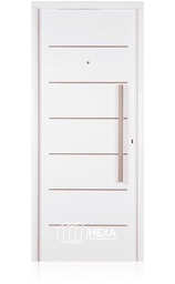 [00256080BI] Puerta Antibarreta IMPERIA (56) -80cm - Blanca - Izquierda - Linea PREMIUM